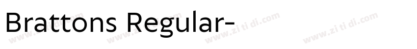 Brattons Regular字体转换